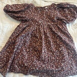 Rylee + Cru Mauve Floral Dress